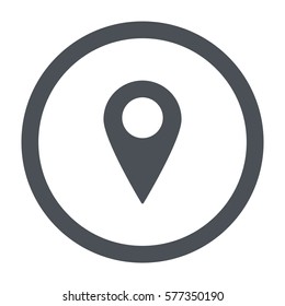 Location Icon Vector flat design style