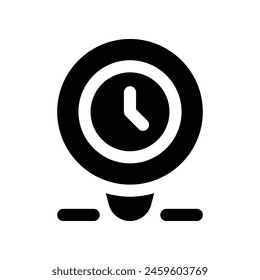 location icon. vector glyph icon for your website, mobile, presentation, and logo design.