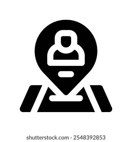 Icono del glifo del Vector para su Sitio web, móvil, presentación, y diseño del logotipo.