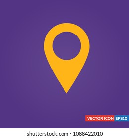 Location icon. Vector illustration.