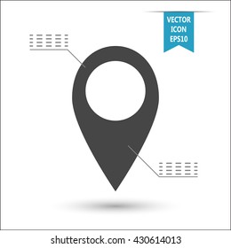 Location Icon - vector illustration