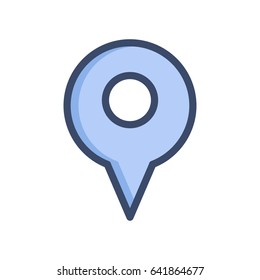 Location Icon Vector Illustration 