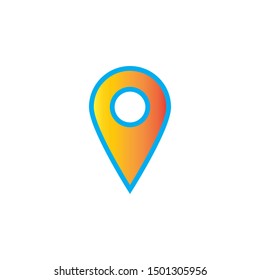 location icon Vector Illustration design Logo template