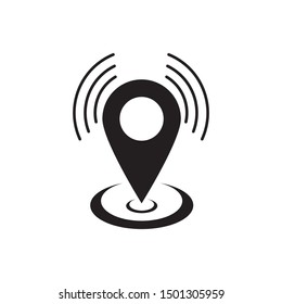 location icon Vector Illustration design Logo template