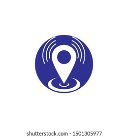 location icon Vector Illustration design Logo template