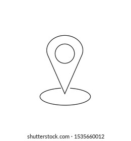location icon vector illustration Eps10 