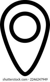 Location icon vector illustration logo template illustration on white background..eps