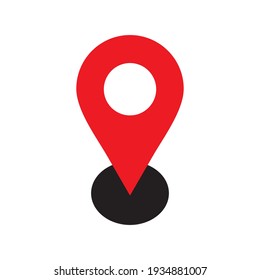 
Location Icon Vector Illustration On White Background