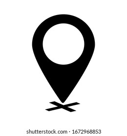 location icon vector illustration sign symbol