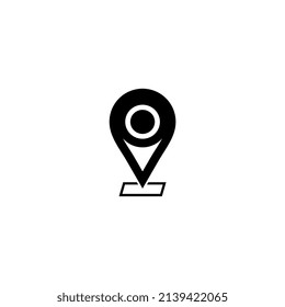 Location icon vector illustration, suitable for symbols, maps, logos, icons, brochures, posters, mascots, etc