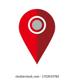 
location icon vector illustration of a white background