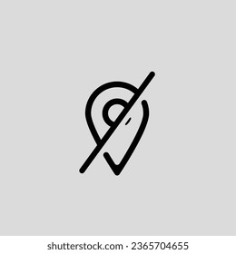 Location icon vector image png