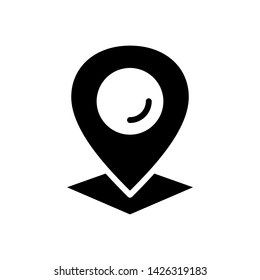 Location icon vector on white background