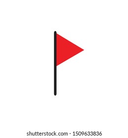 Location icon vector. Pin sign Isolated on white background. Navigation map, gps, direction, place, compass, contact, search concept
