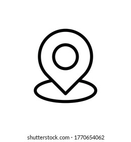 location icon vector sign symbol