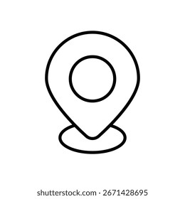 Icono de Locación Vector Ilustración de stock
