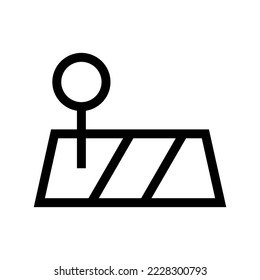 Icono de ubicación Ilustración de diseño del símbolo del vector