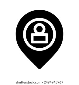 Location Icon Vector Symbol Design Illustration