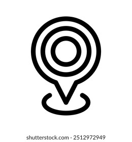 Location Icon Vector Symbol Design Illustration