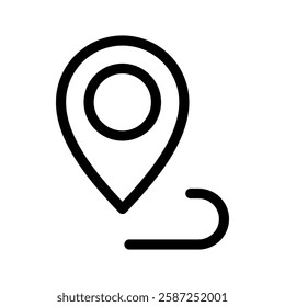 Location Icon Vector Symbol Design Illustration