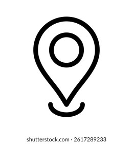 Location Icon Vector Symbol Design Illustration