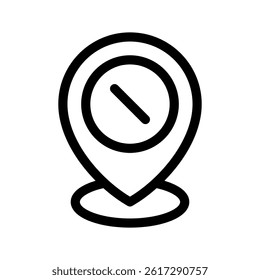 Location Icon Vector Symbol Design Illustration