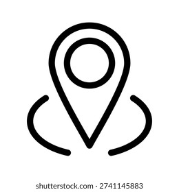 Location Icon Vector Symbol Design Illustration