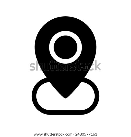 Location Icon Vector Symbol Design Illustration