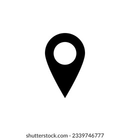 Location Icon Vector: Symbol of Navigation and Positioning