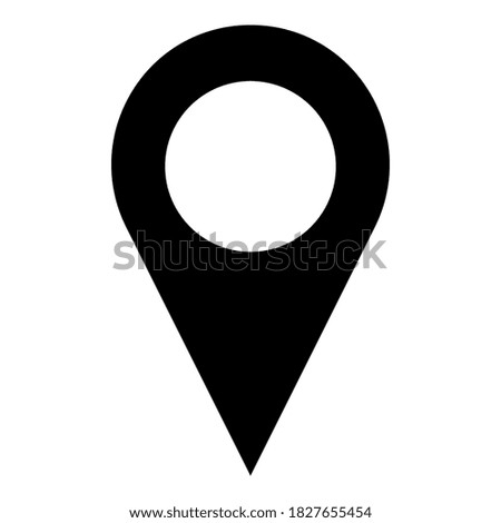 Location icon vector in trendy design style. eps 10