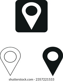 Icono de ubicación. Lo cual es muy útil en todos los dispositivos.