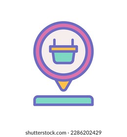 location icon for your website design, logo, app, UI.