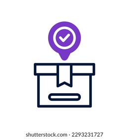 icono de ubicación para el diseño de tu sitio web, logotipo, aplicación, interfaz de usuario.