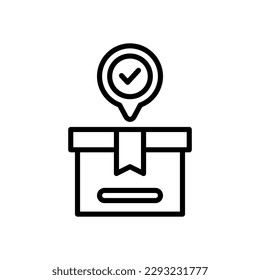 icono de ubicación para el diseño de tu sitio web, logotipo, aplicación, interfaz de usuario.