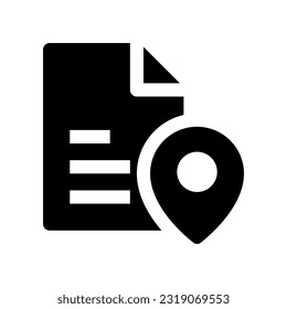 icono de ubicación para el diseño de tu sitio web, logotipo, aplicación, interfaz de usuario.