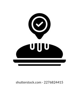 icono de ubicación para tu sitio web, móvil, presentación y diseño de logotipo.