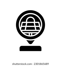icono de ubicación para tu sitio web, móvil, presentación y diseño de logotipo.