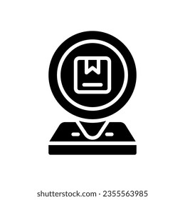 icono de ubicación para tu sitio web, móvil, presentación y diseño de logotipo.