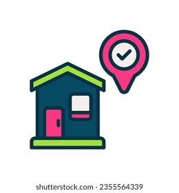 icono de ubicación para tu sitio web, móvil, presentación y diseño de logotipo.