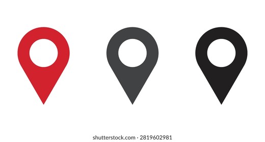 Location icon,Map logo for maps google maps, sign, route, position, symbol and vector logo.eps 10