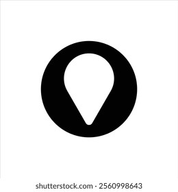 location icons. Modern map markers .Vector illustration on a white background.