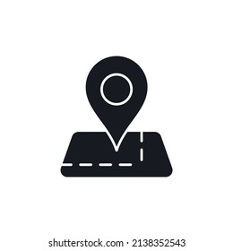 location icons  symbol vector elements for infographic web