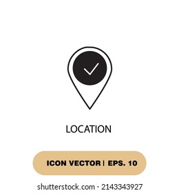 location icons  symbol vector elements for infographic web