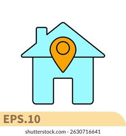 location icons  symbol vector elements for infographic web
