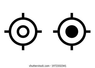 Location icons, Vector illustration eps.10