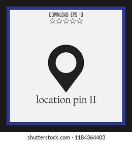 location II vector icon