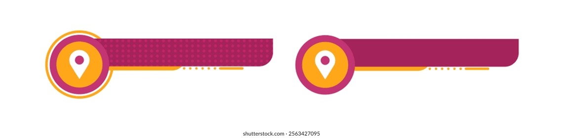 location illustration for logo or icon