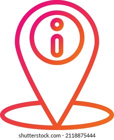 Location information Vector Icon Design Illustration
