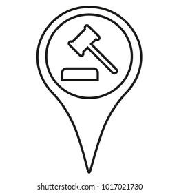 location justice icon