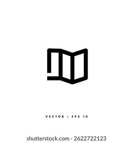 Location Line Icon. Editable Stroke